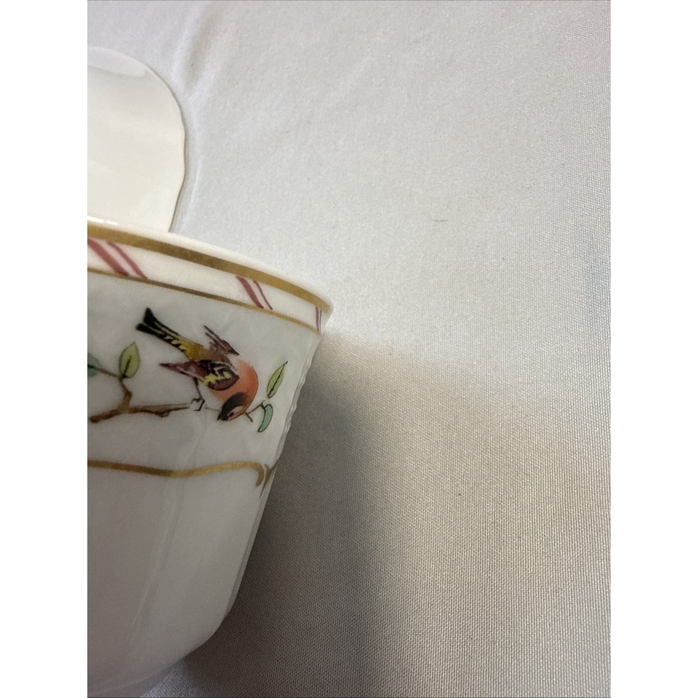 Heinrich Germany "Charlottenburg" Demitasse Cup and Saucer Set - Bird Motif - Picture 8 of 10